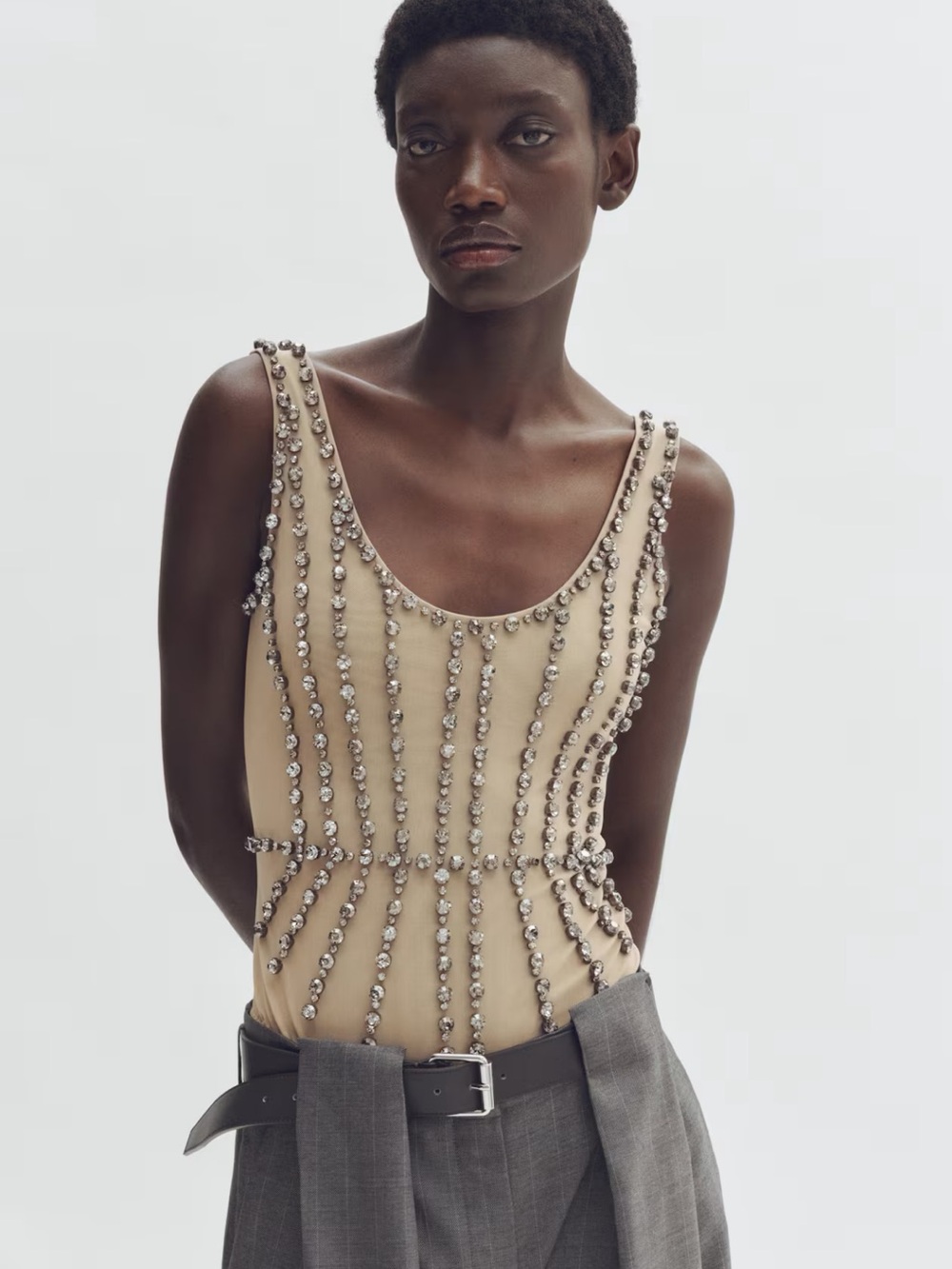 Stella McCartney x H&M Crystal-Embellished Bodysuit
